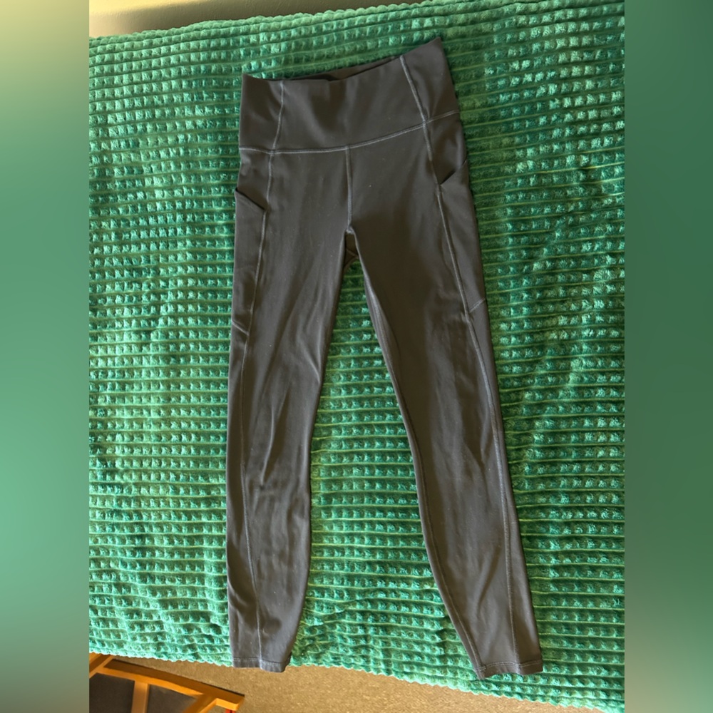Fabletics black pure luxe leggings, size small